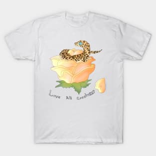 Love all creatures gecko edition T-Shirt